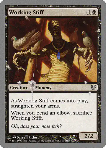 Working Stiff - unh Spoiler