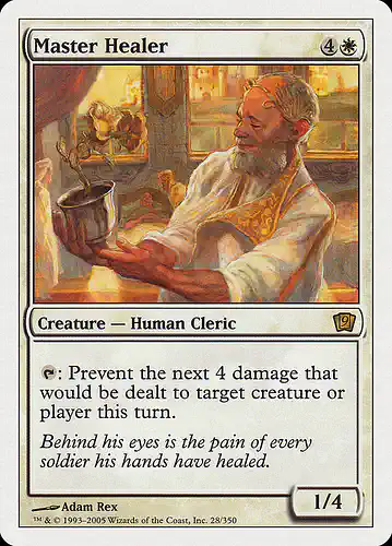 Master Healer - 9ed Spoiler