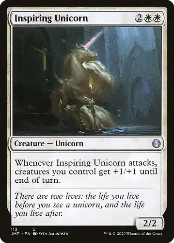 Inspiring Unicorn - jmp Spoiler