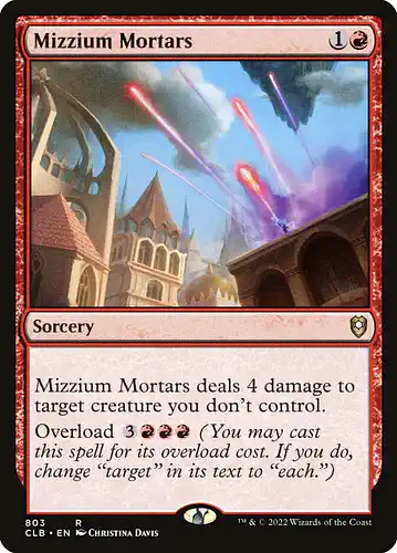 Mizzium Mortars - clb Spoiler