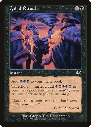 Cabal Ritual - tor Spoiler