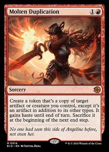 Molten Duplication - big Spoiler