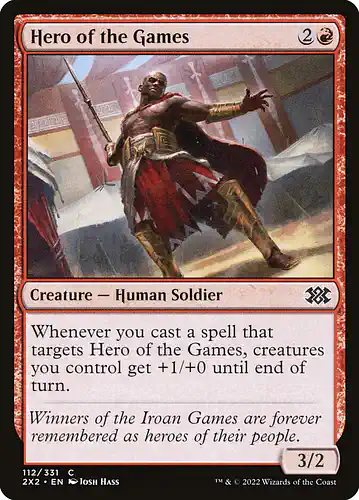 Hero of the Games - 2x2 Spoiler