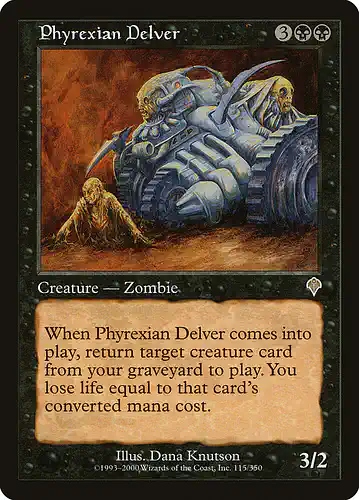 Phyrexian Delver - inv Spoiler