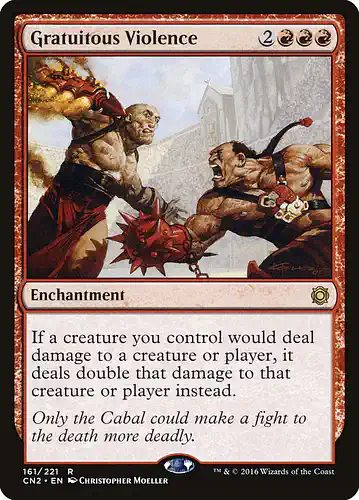Gratuitous Violence - cn2 Spoiler