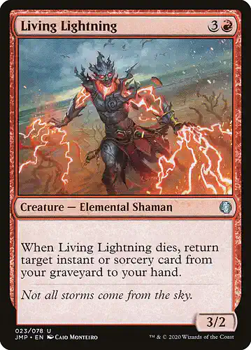 Living Lightning - jmp Spoiler