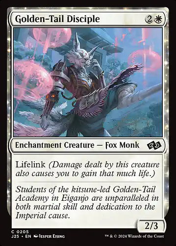 Golden-Tail Disciple - j25 Spoiler