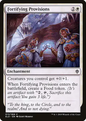 Fortifying Provisions - eld Spoiler