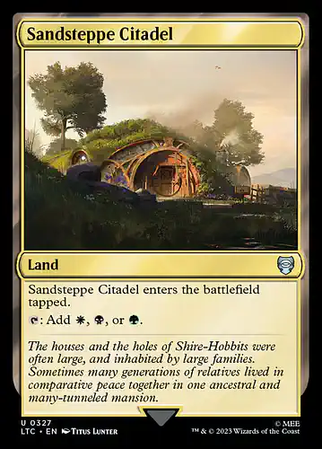 Sandsteppe Citadel - ltc Spoiler