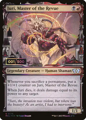 Juri, Master of the Revue - mul Spoiler