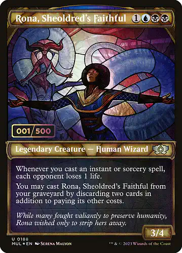 Rona, Sheoldred's Faithful - mul Spoiler