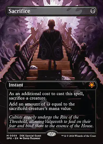 Sacrifice - spg Spoiler