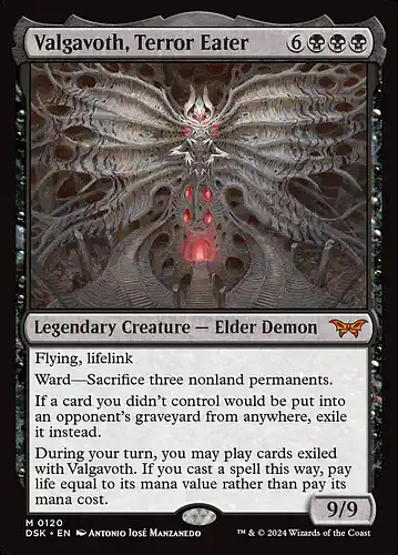 Valgavoth, Terror Eater - dsk Spoiler