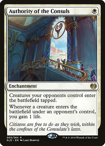 Authority of the Consuls - kld Spoiler