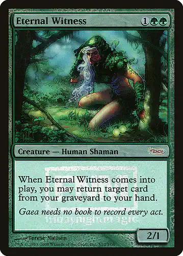 Eternal Witness - f08 Spoiler