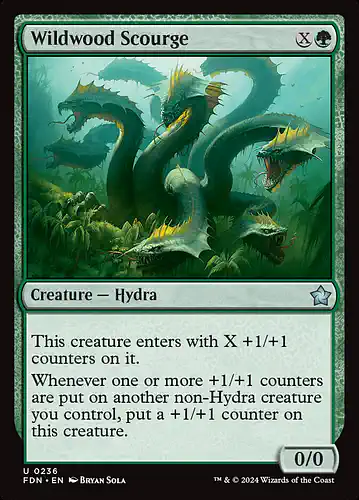 Wildwood Scourge - fdn Spoiler