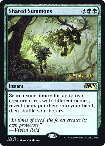 Shared Summons - m20 Spoiler