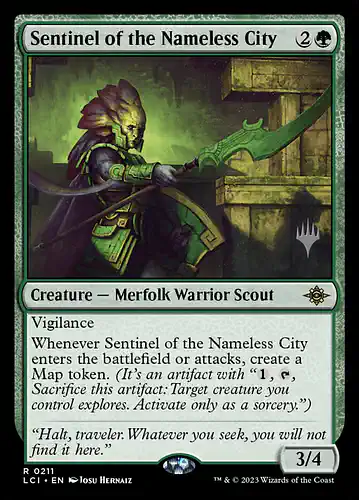 Sentinel of the Nameless City - lci Spoiler