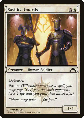 Basilica Guards - gtc Spoiler
