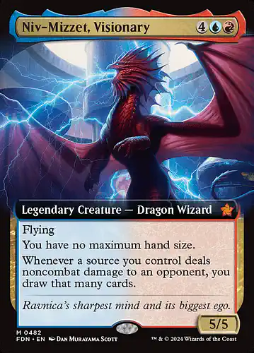 Niv-Mizzet, Visionary - fdn Spoiler