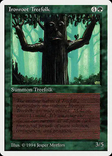 Ironroot Treefolk - sum Spoiler