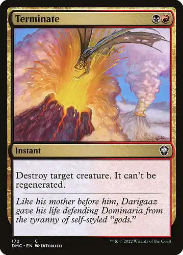 Terminate - dmc Spoiler