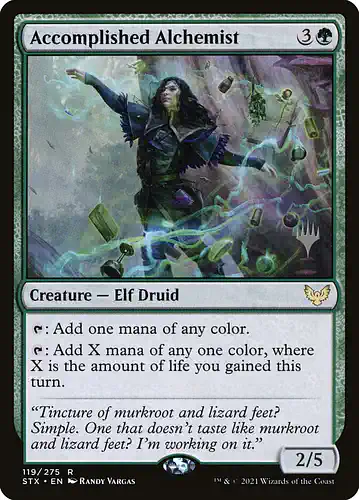 Accomplished Alchemist - stx Spoiler
