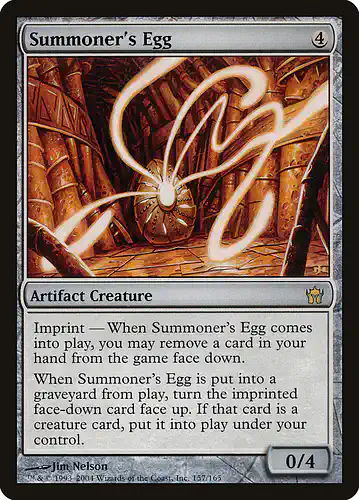 Summoner's Egg - 5dn Spoiler