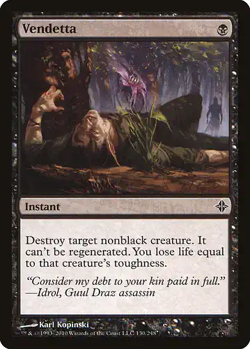 Vendetta - roe Spoiler