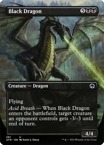 Black Dragon - afr Spoiler