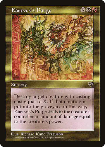 Kaervek's Purge - mir Spoiler