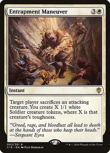 Entrapment Maneuver - c16 Spoiler