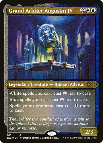 Grand Arbiter Augustin IV - 2x2 Spoiler
