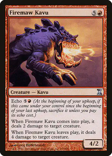 Firemaw Kavu - tsp Spoiler