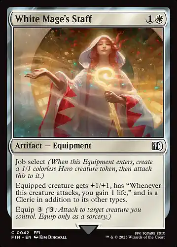 White Mage's Staff - fin Spoiler