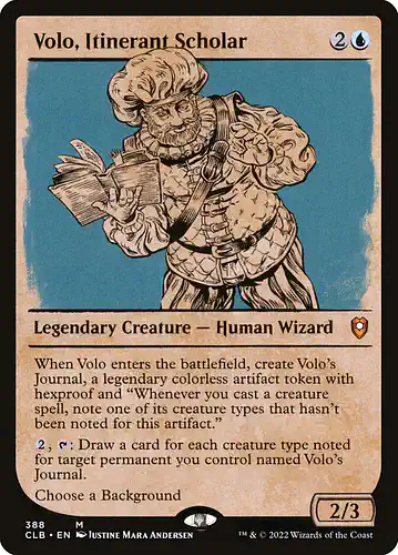 Volo, Itinerant Scholar - clb Spoiler