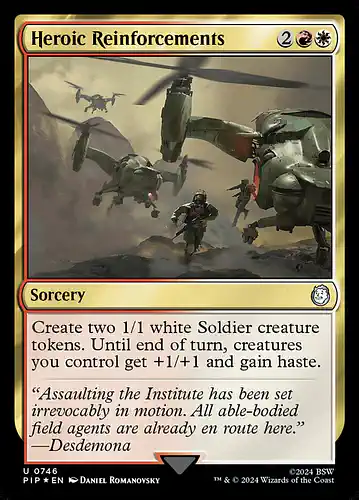 Heroic Reinforcements - pip Spoiler