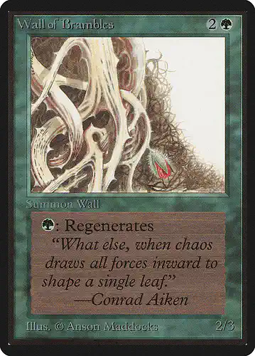 Wall of Brambles - leb Spoiler