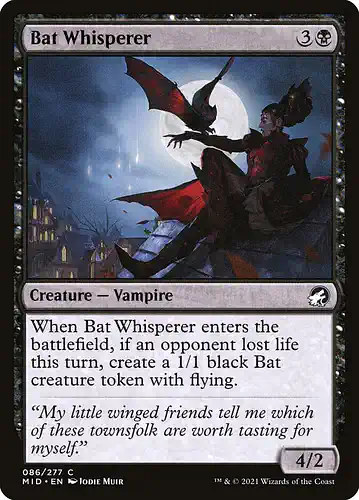Bat Whisperer - mid Spoiler