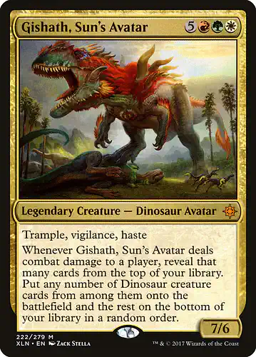 Gishath, Sun's Avatar - xln Spoiler