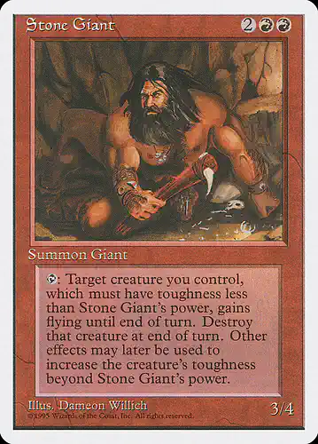 Stone Giant - 4ed Spoiler