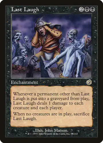 Last Laugh - tor Spoiler