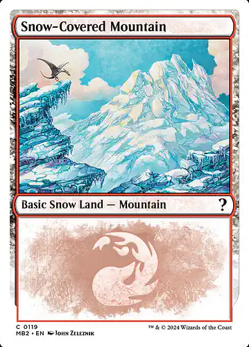 Snow-Covered Mountain - mb2 Spoiler