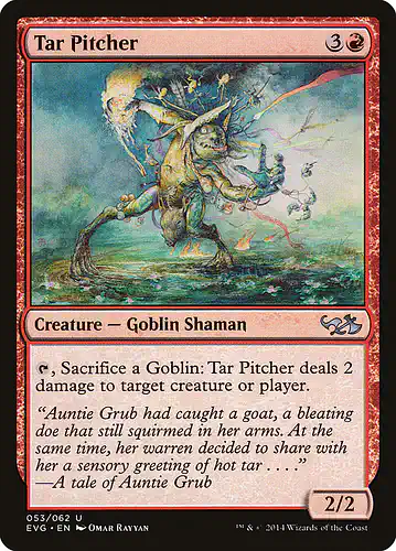 Tar Pitcher - evg Spoiler