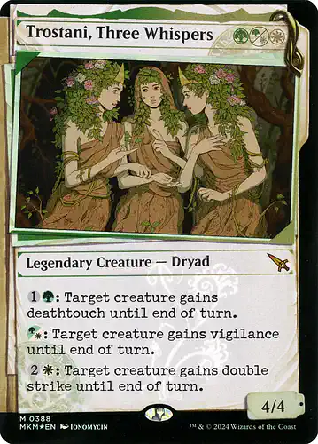 Trostani, Three Whispers - mkm Spoiler
