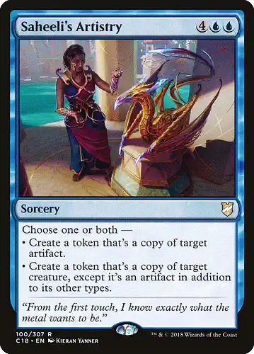 Saheeli's Artistry - c18 Spoiler