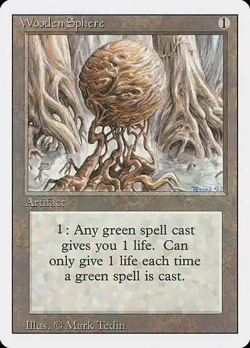 Wooden Sphere - 3ed Spoiler