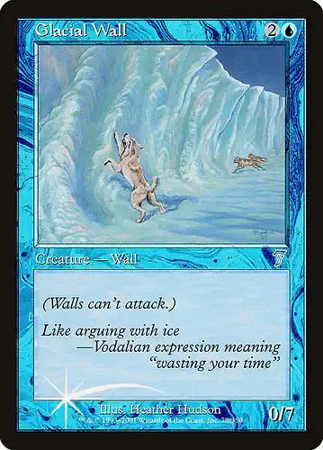 Glacial Wall - 7ed Spoiler