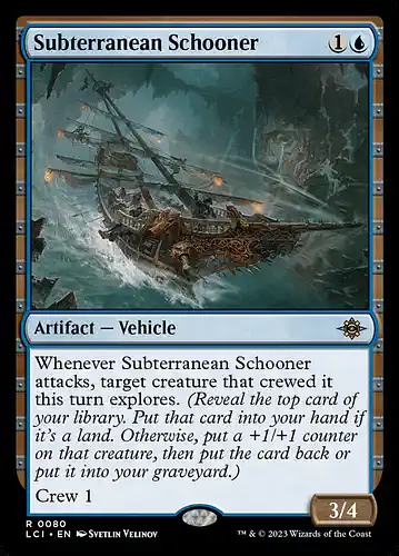 Subterranean Schooner - lci Spoiler
