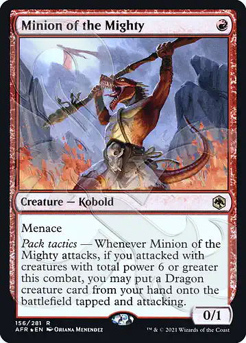 Minion of the Mighty - afr Spoiler